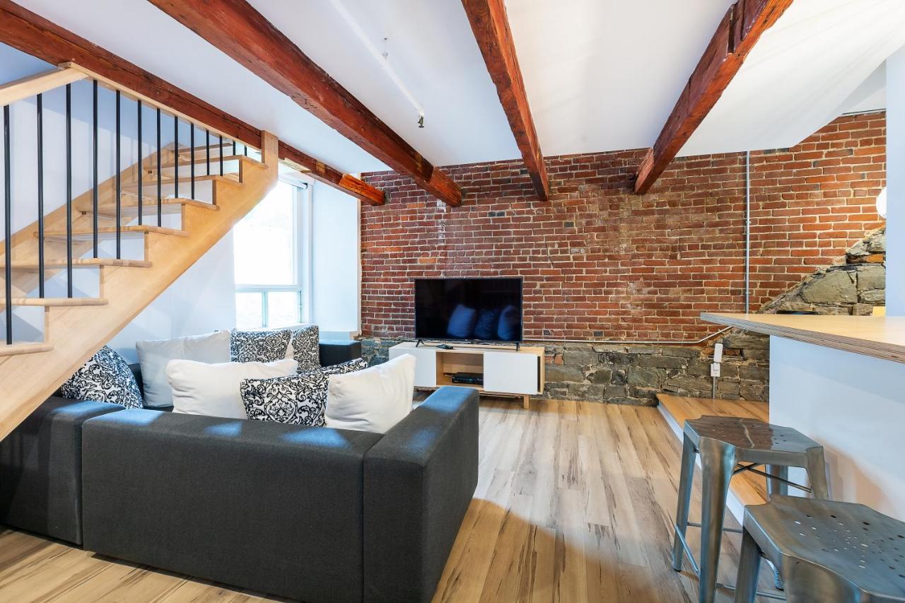 Les Lofts St-Paul - Par Les Lofts Vieux-Quebec Apartment ภายนอก รูปภาพ