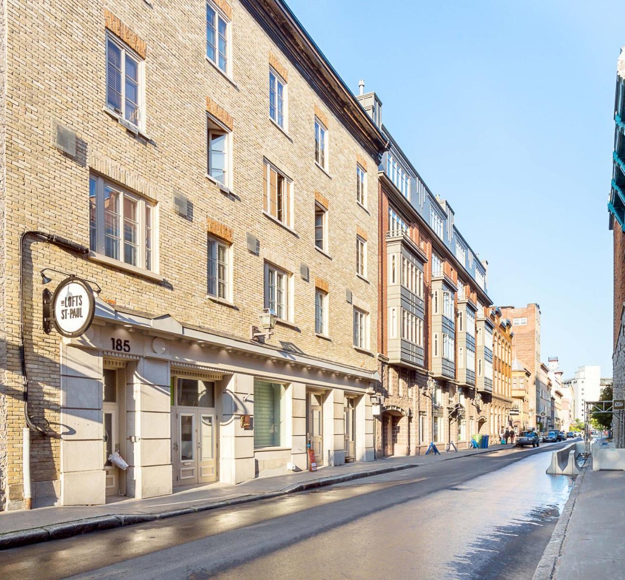 Les Lofts St-Paul - Par Les Lofts Vieux-Quebec Apartment ภายนอก รูปภาพ